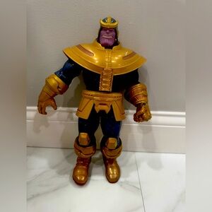 Marvel Action Figure with Gold and Blue Armor